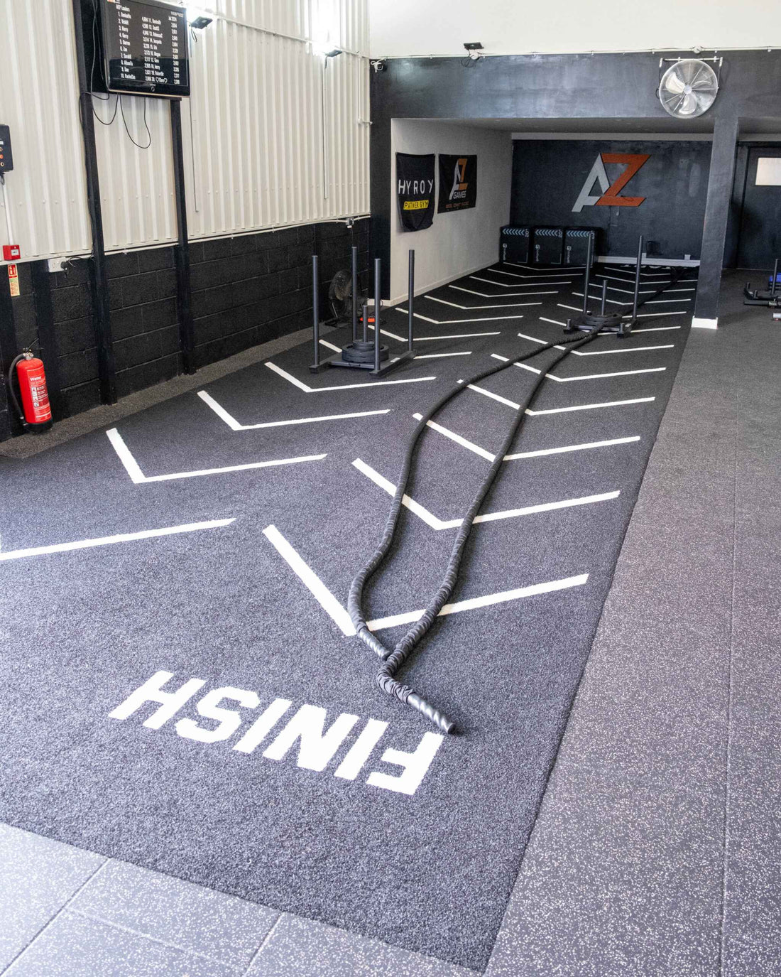 Flooring considerations for sled work and loaded carries indoors - Gym Gear