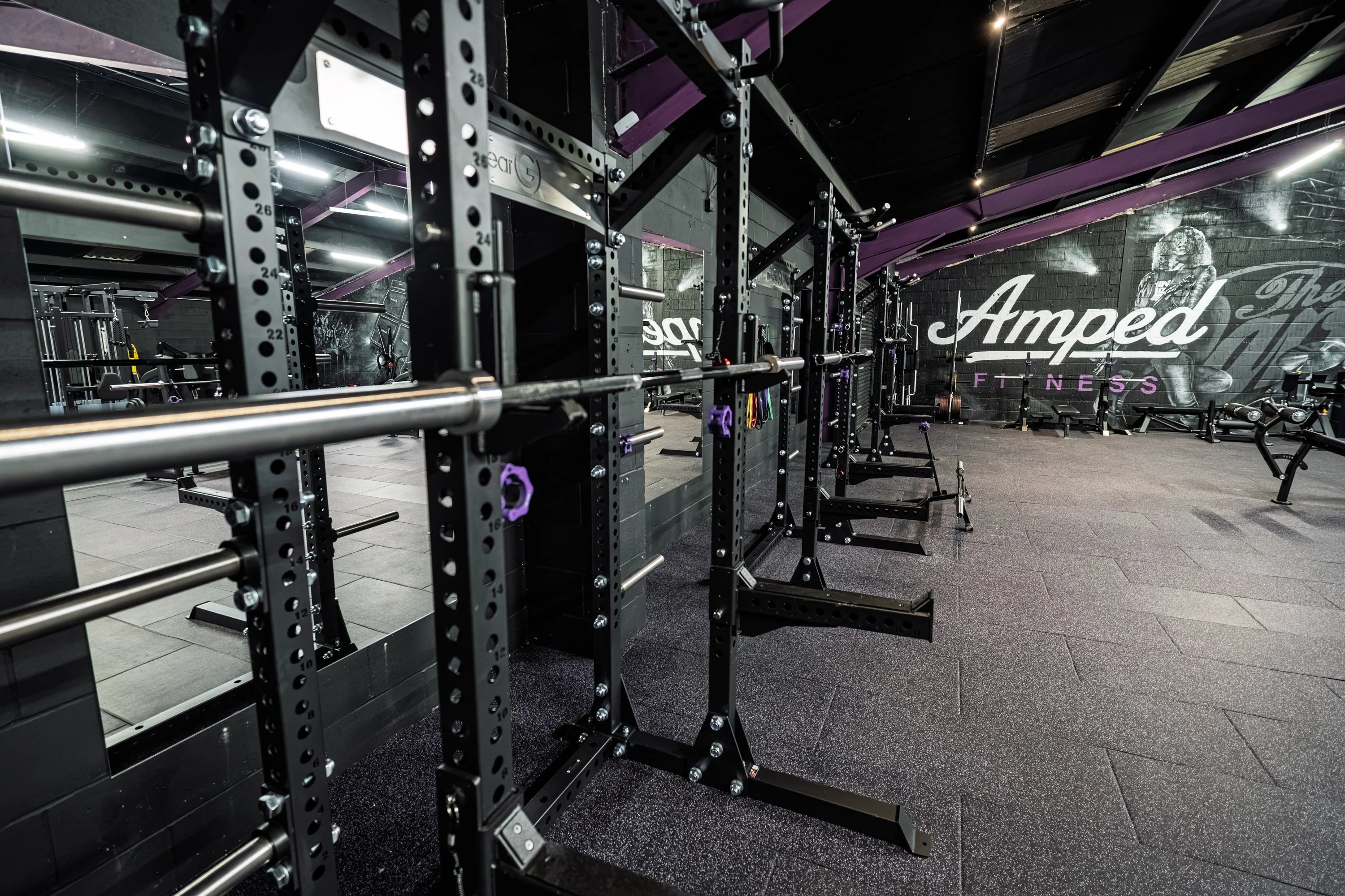 How plate trolleys concentrate wear at flooring transition points - Gym Gear