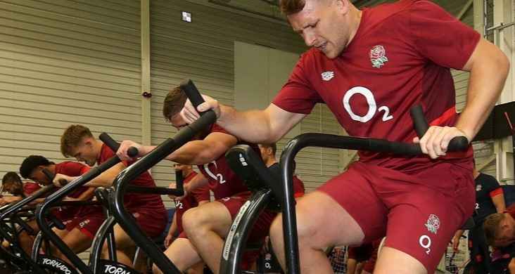Rugby Squad use Gym Gear HIIT Tornado Bike