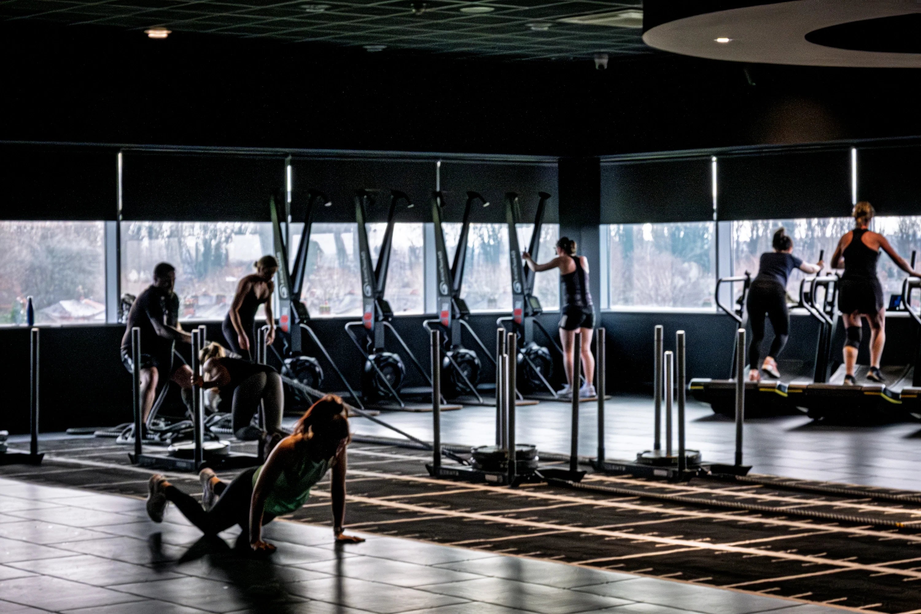 Designing small gyms for maximum usable capacity