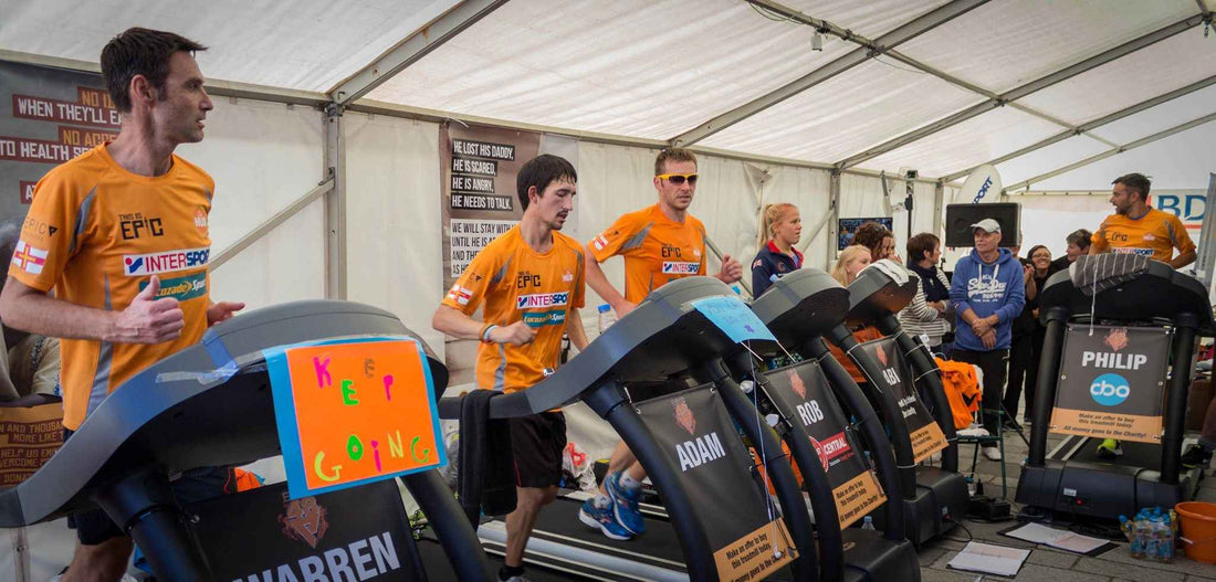 Guernsey runners break 4 world records on the Gym Gear T97 Treadmills!