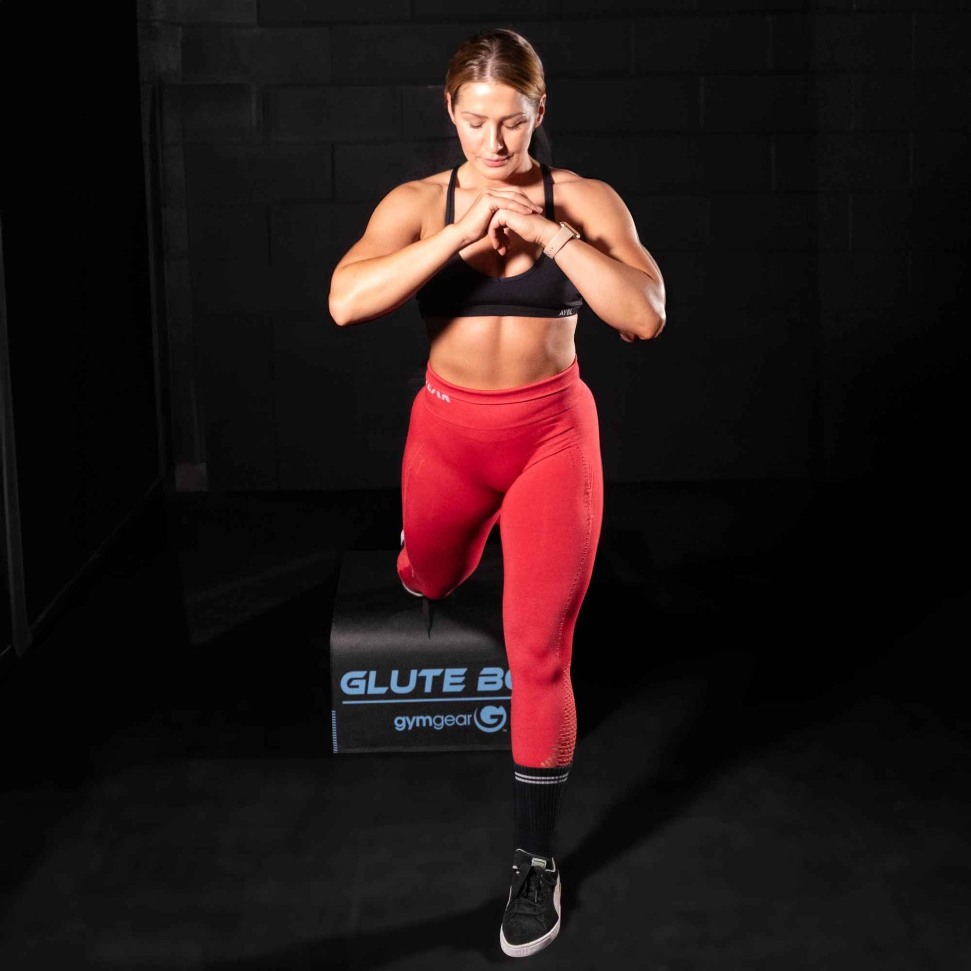 Angled Glute Box Lunge