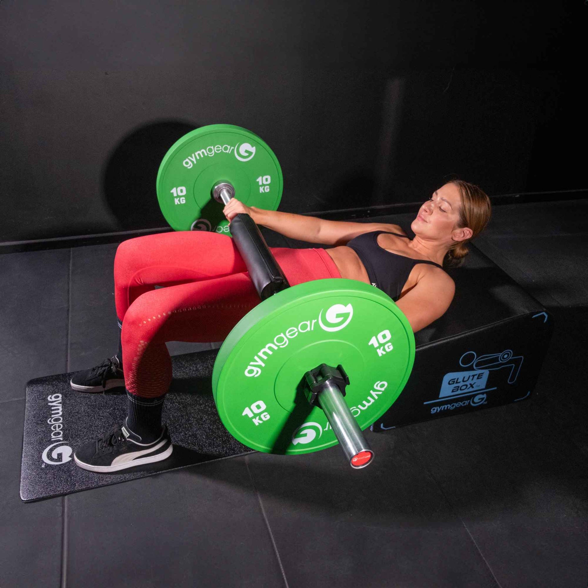 Glute Box Weighted Hip Thrust