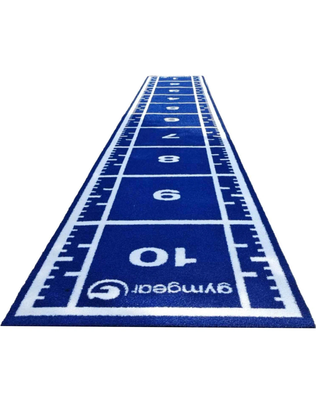 10m x 1.5m Sprint Track (Full Line Markings) - Blue