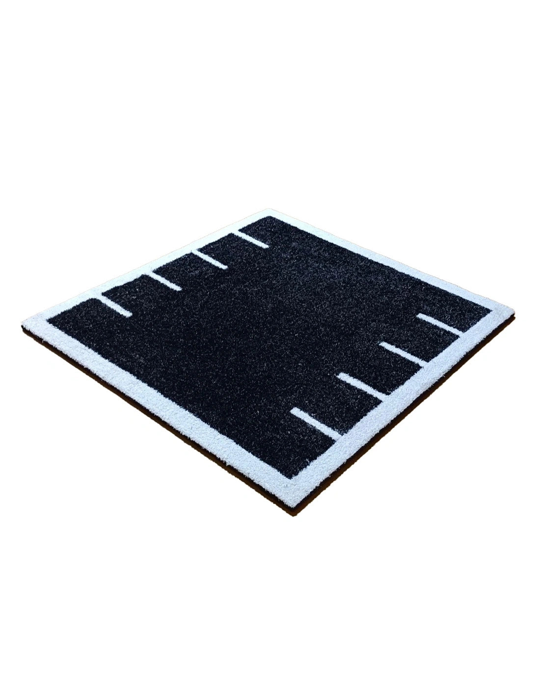 30mm Black Premium Sled Track Turf Tile 1x1m