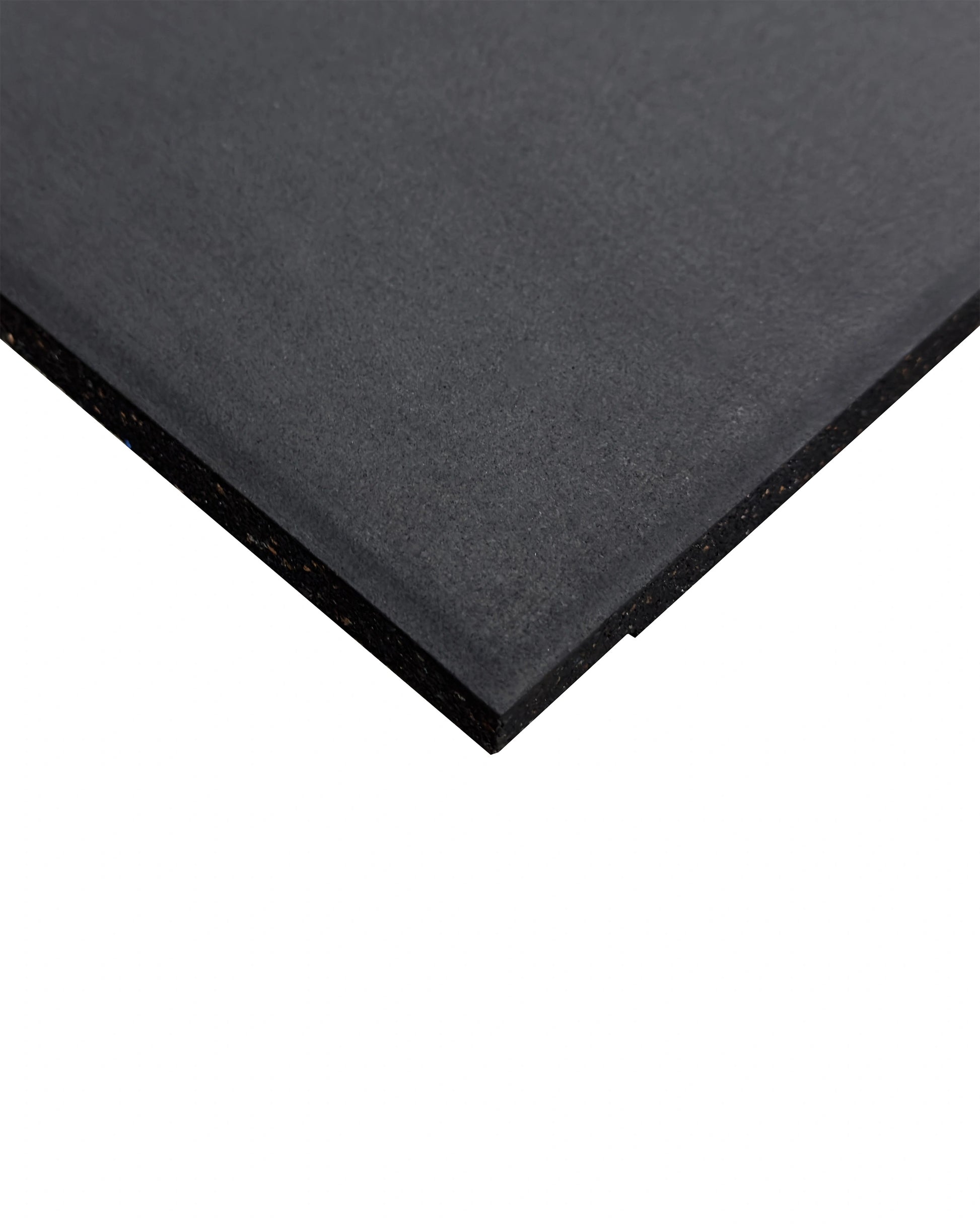 20mm Premium Black Rubber Gym Floor Tile (1m x 0.5m / Black), Premium Rubber Tiles - Gym Gear