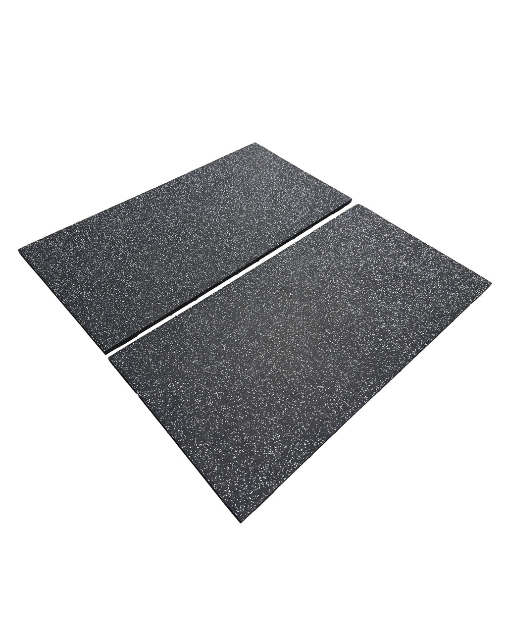 20mm Premium Black Rubber Tile (1m x 0.5m / Grey Fleck), Premium Rubber Tiles - Gym Gear