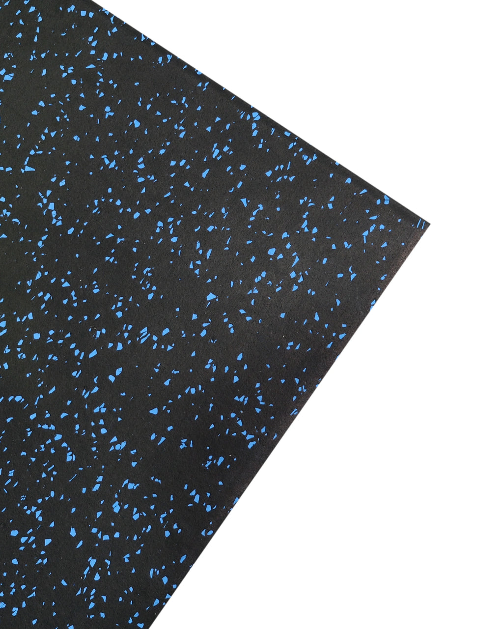 20mm Premium Black Rubber Tile (1m x 0.5m / Blue Fleck)