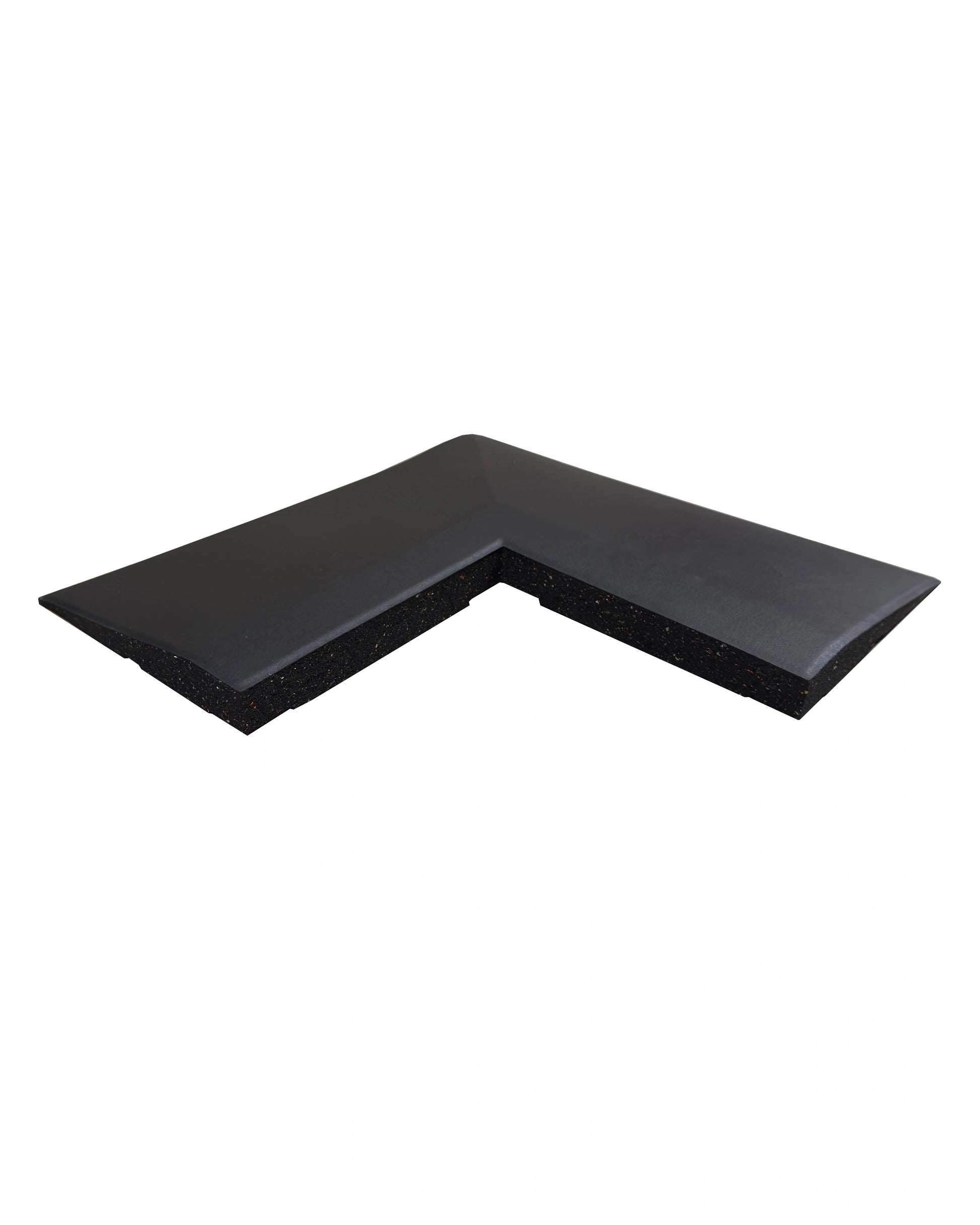 Gym Floor Corner Ramped Edge, Premium Rubber Tiles - Gym Gear