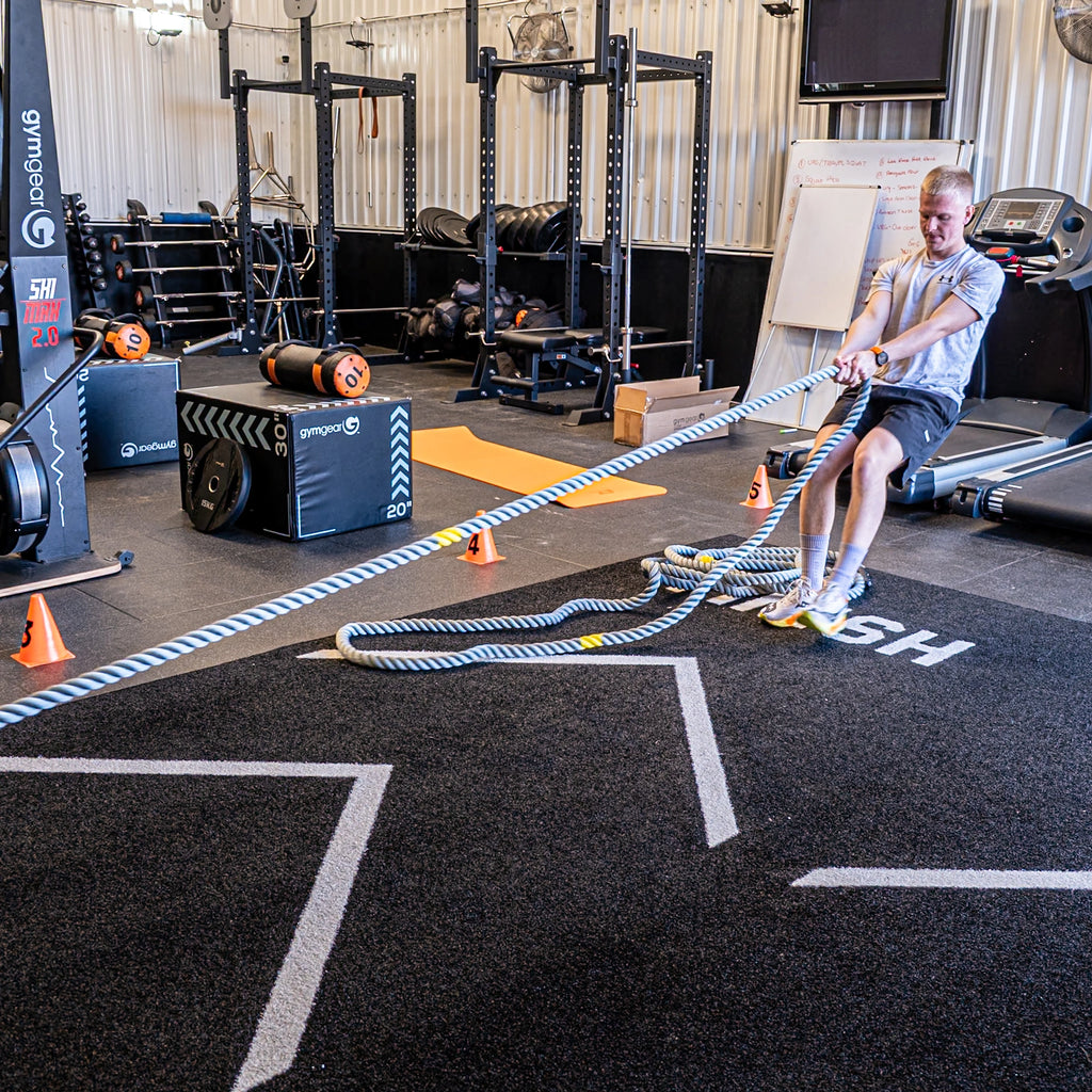 Sled Being Pulled Angled View