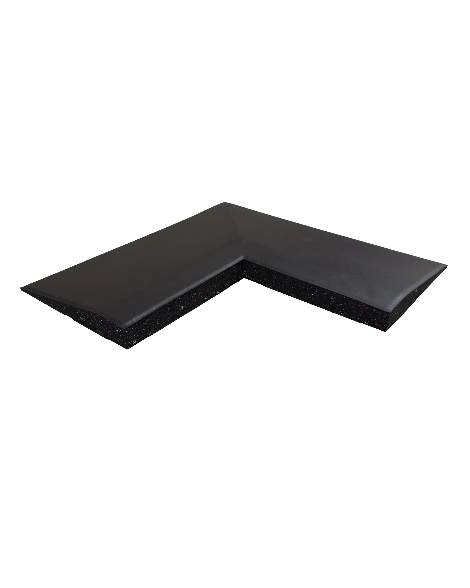 Gym Floor Corner Ramped Edge, Premium Rubber Tiles - Gym Gear