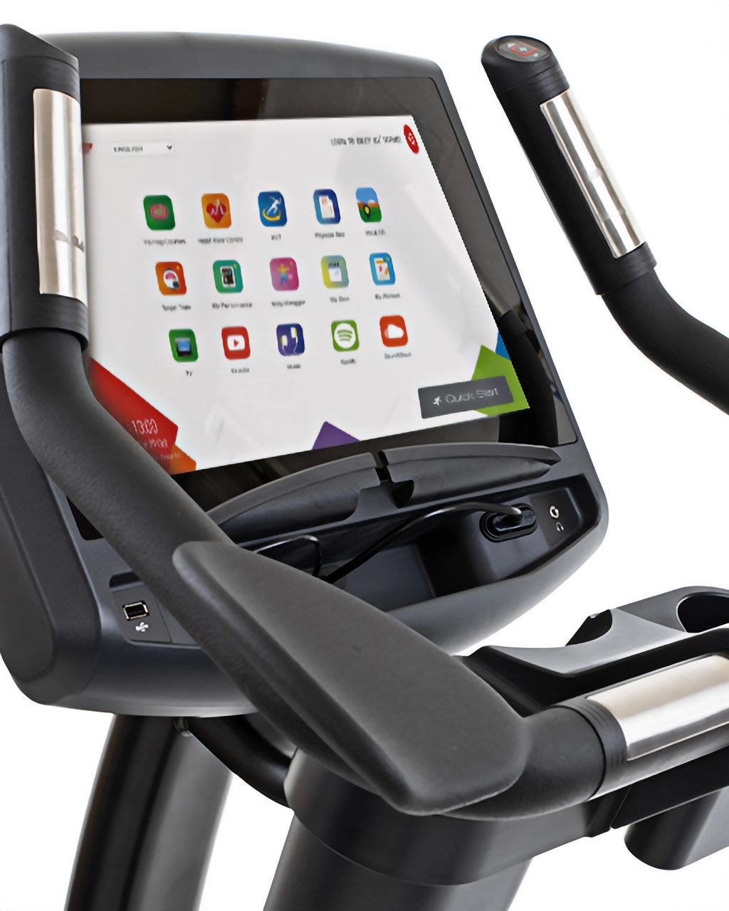C98e Entertainment Upright Bike