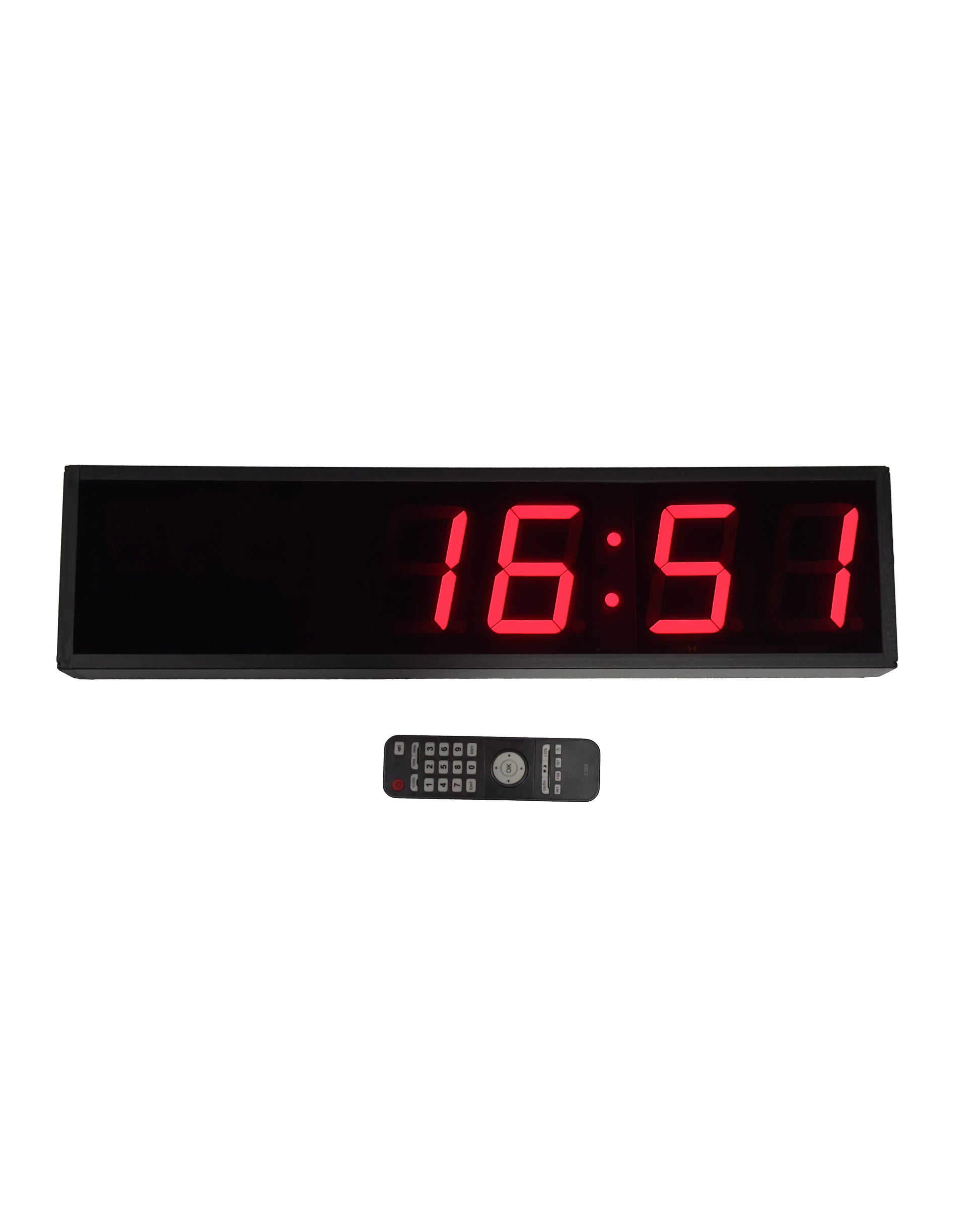 Digital Interval Timer Clock (with Remote)