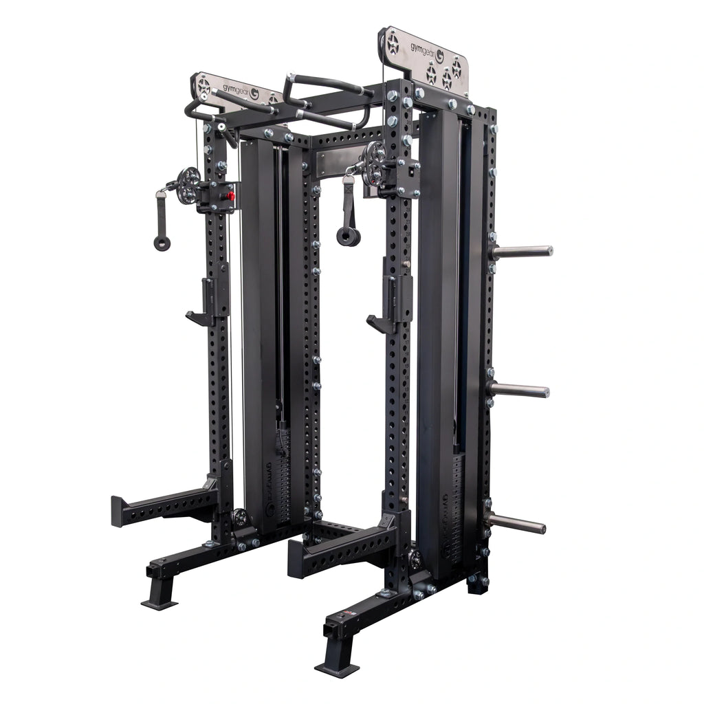 Elite Series DAP Half Rack Combo With Weight Horns 1