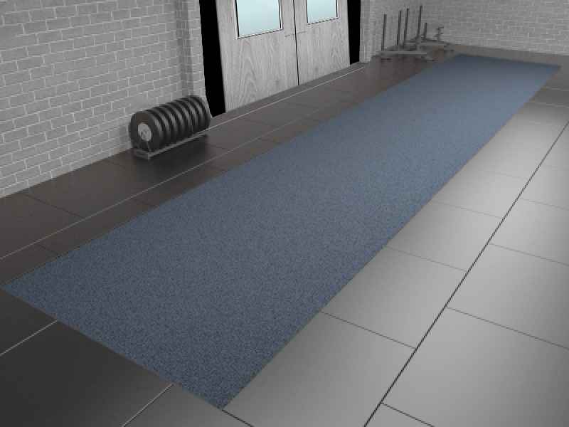 Plain Sprint Track – Grey 10m x 2m