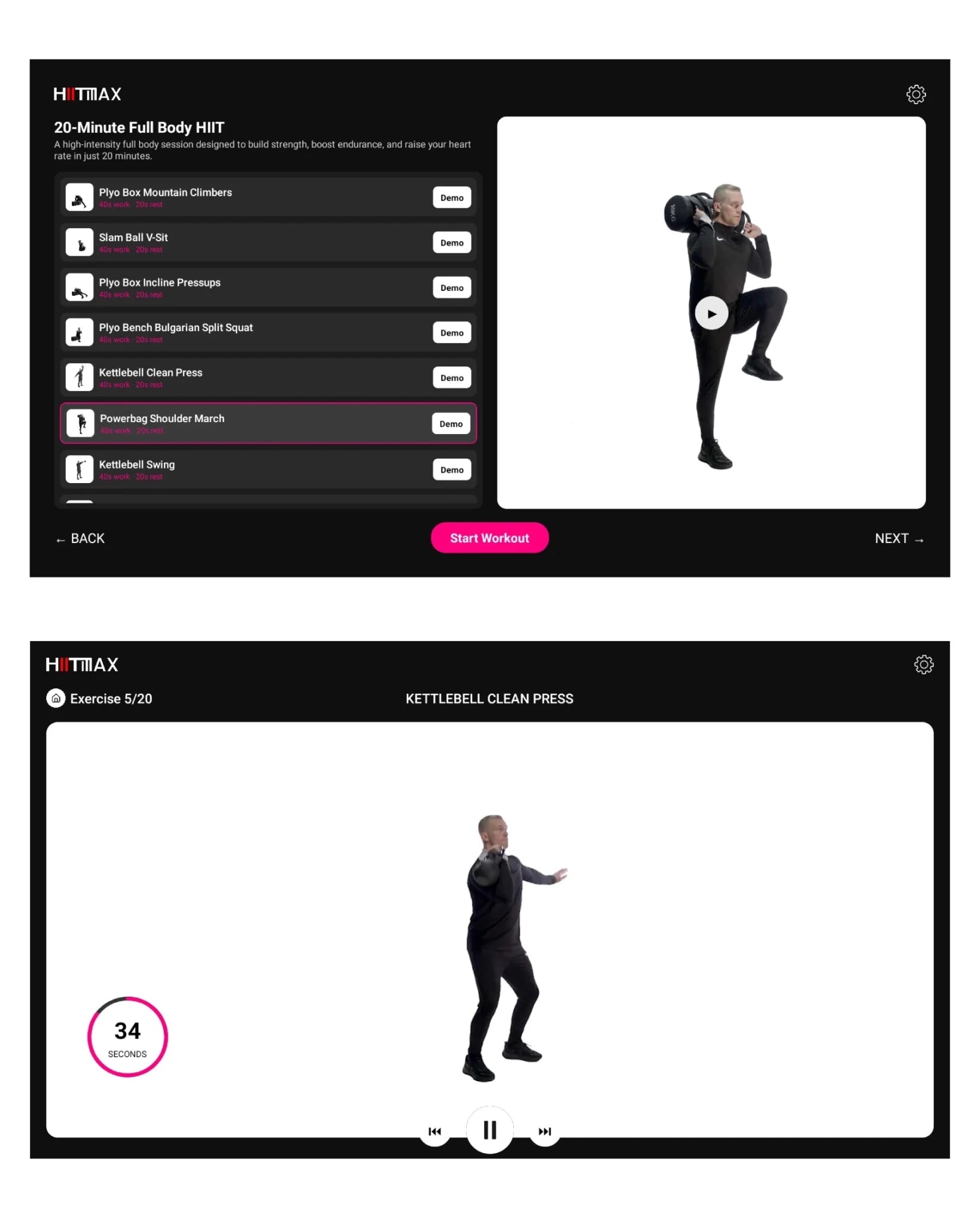 HIITMax Training Station with Screen & App, Functional Rigs - Gym Gear