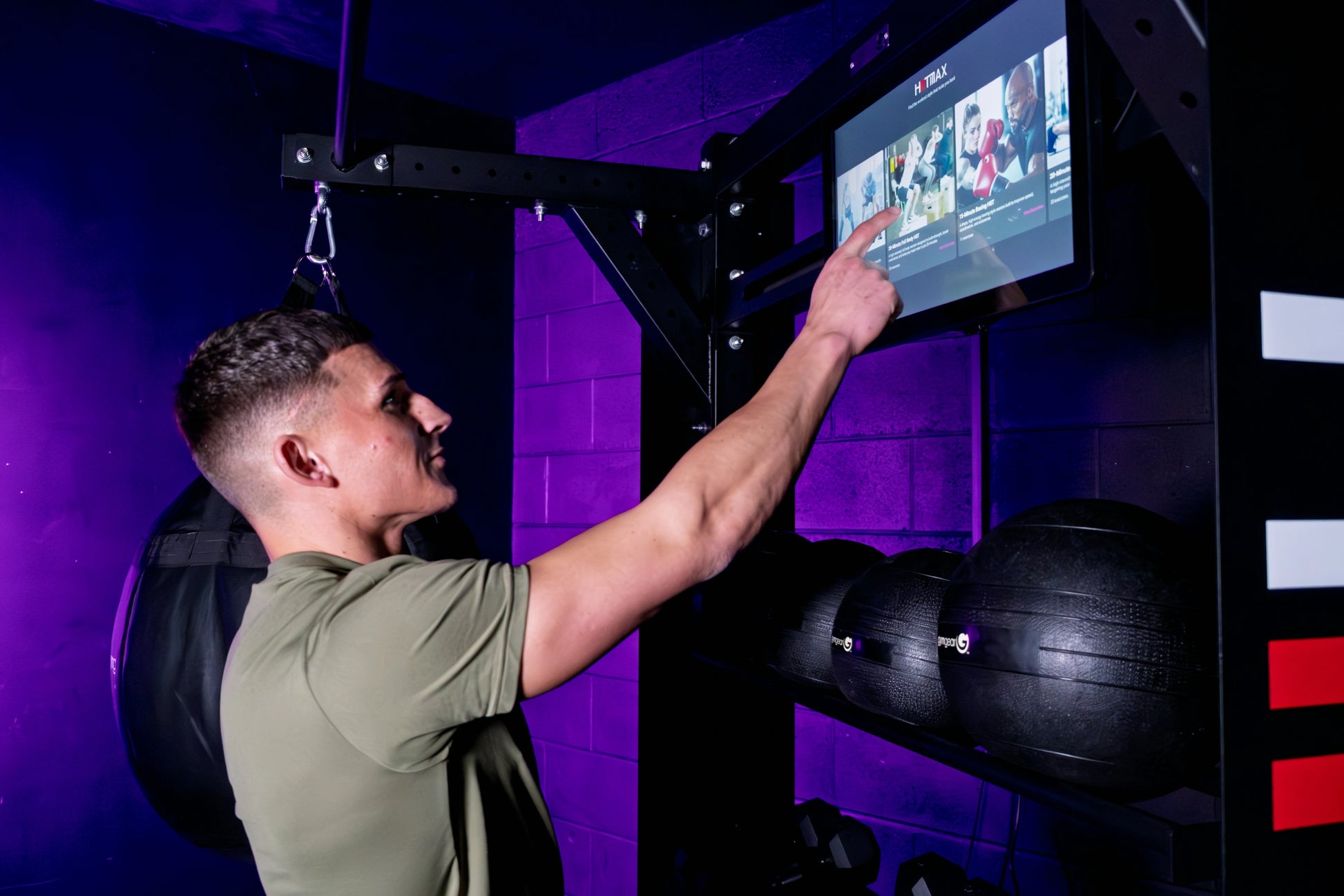 HIITMax Training Station with Screen & App