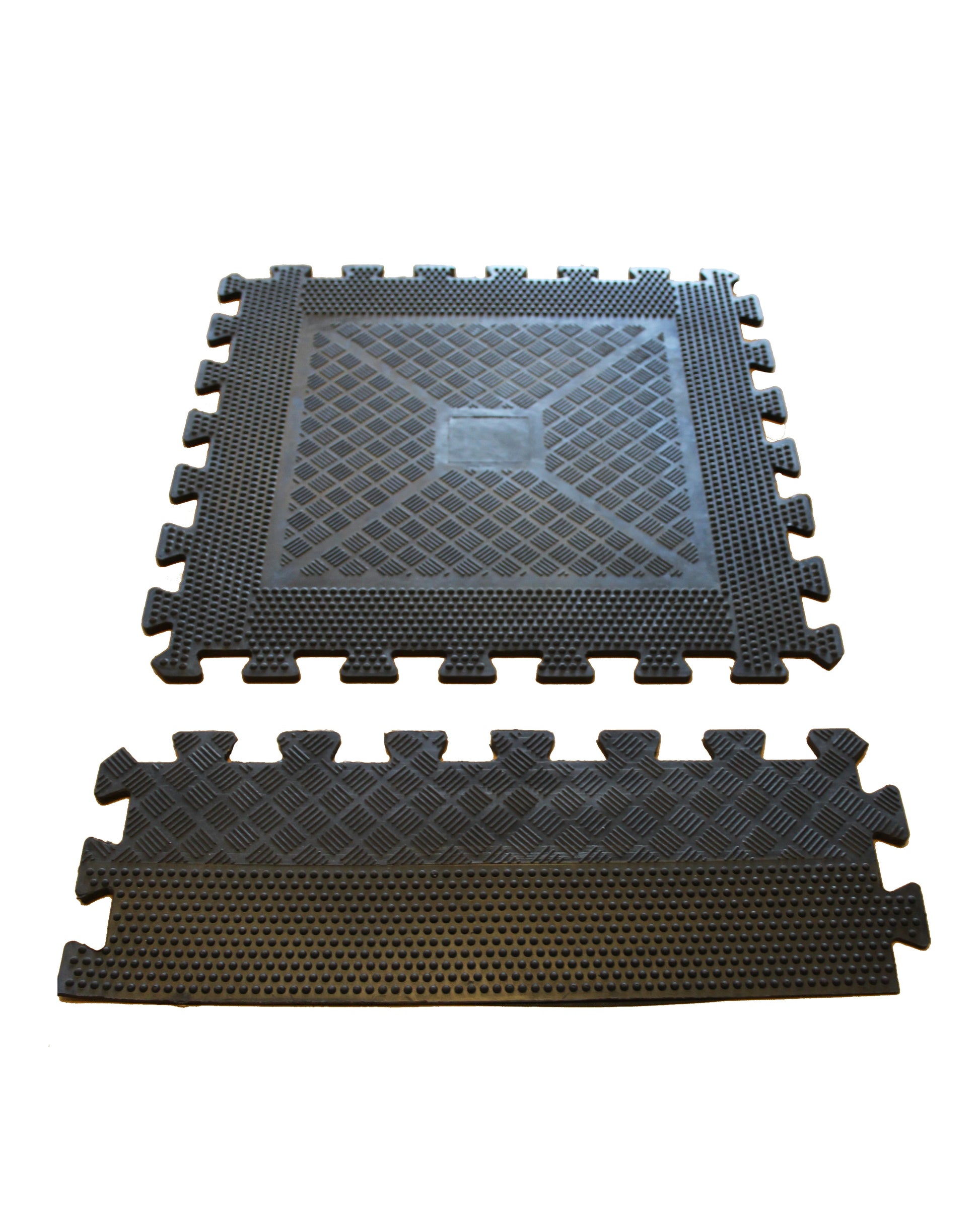 Rubber Interlocking Gym Floor