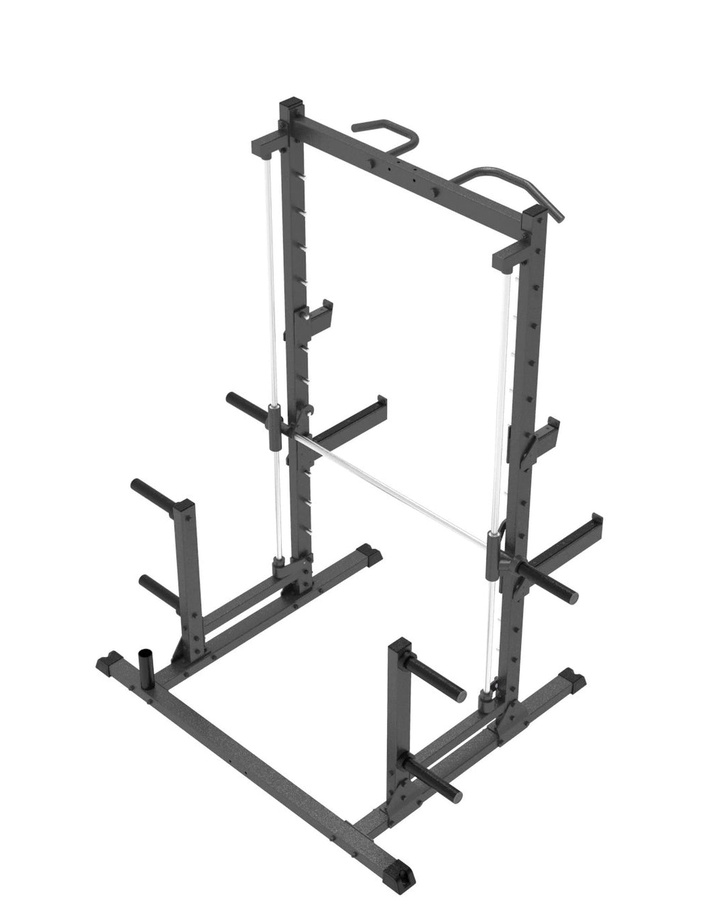 Pro Series Plate Loaded, Half Cage Smith Machine