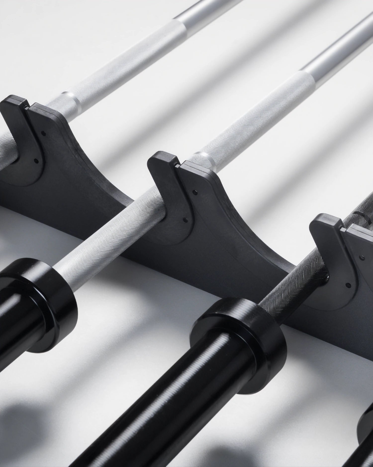 Wall Mounted Bar Holder (Up to 8x Horizontally), - Gym Gear