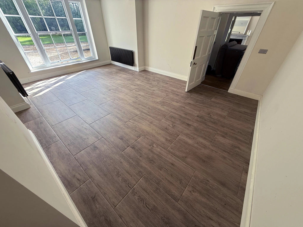 20mm Wood Effect Gym Flooring Tiles – Studio, Functional & Home Gym Use, Wood Effect Tiles - Gym Gear