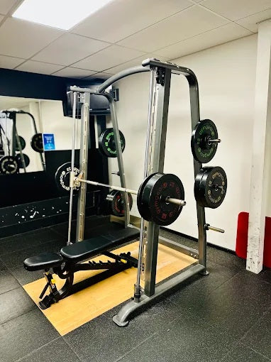 Gym Gear 300kg Standard Black Olympic Bumper Plate Set