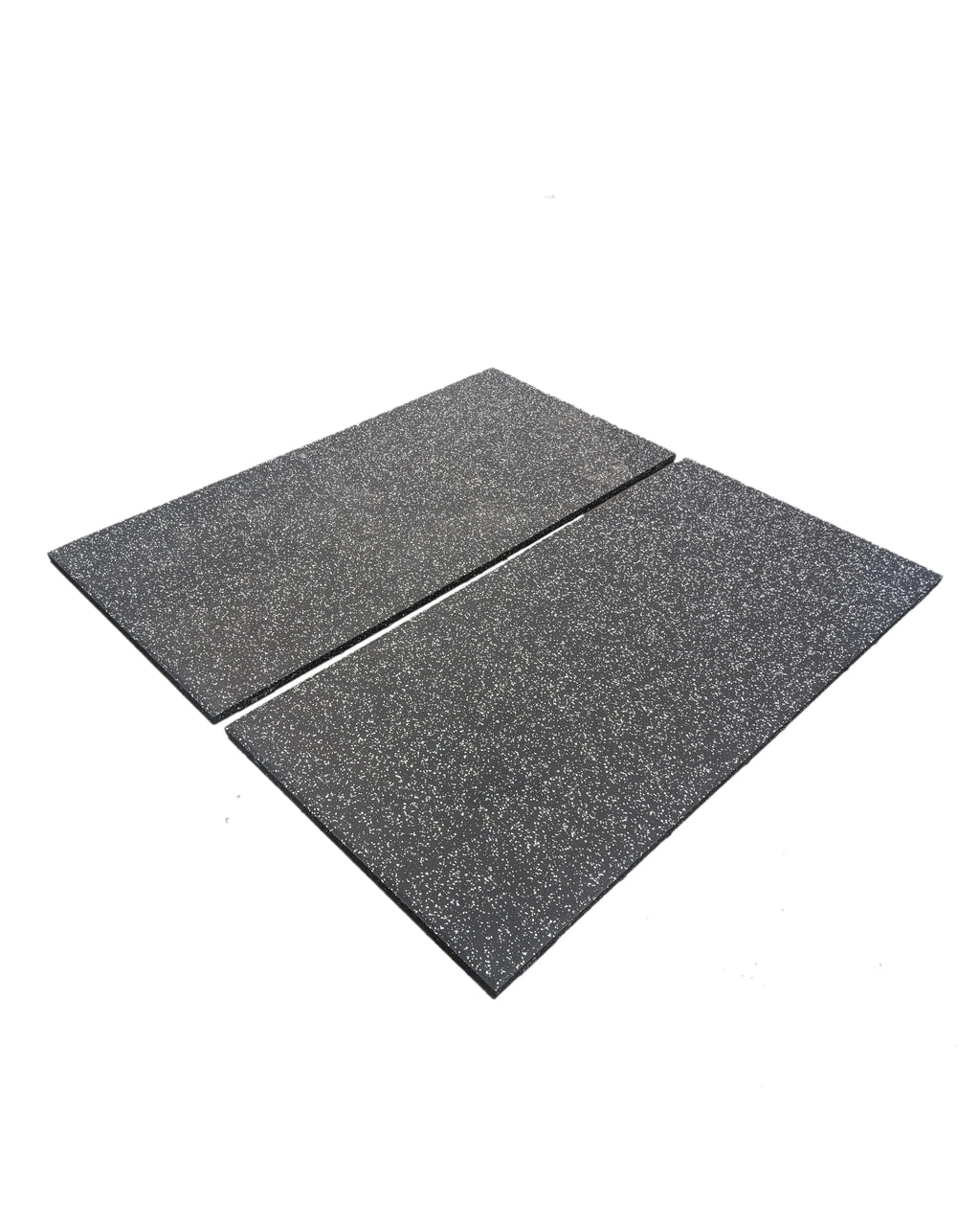 20mm Premium Black Rubber Tile (1m x 0.5m / Grey Fleck)