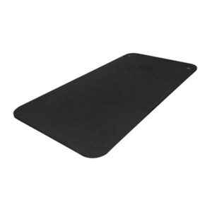 Black gym mat