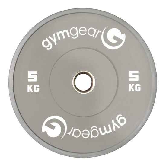 Grey Coloured Bumper Plate 5kg