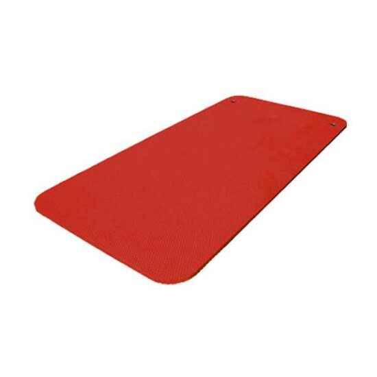 Red gym mat