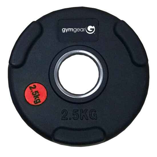 2.5kg Rubber Olympic Plate Tri-Grip