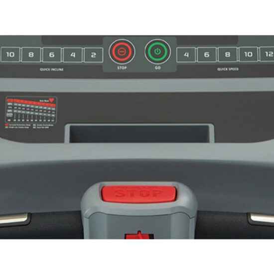 T98 Commercial Treadmill Stop Button and Panel