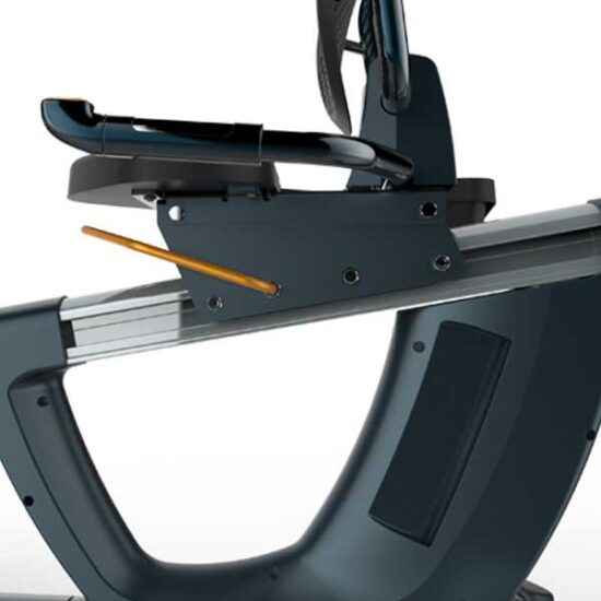 Encore Recumbent Bike Side Profile of Adjustable Seat