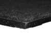 Close Up of Corner of Black Turf Tiles Each 1 by 0.5 Meters