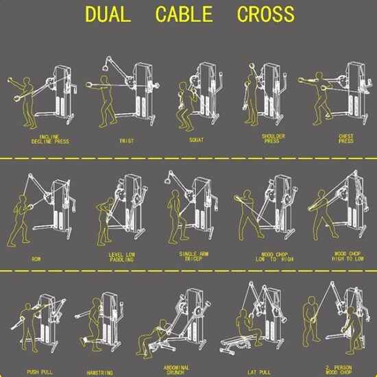 Dual Arm Cable Crossover