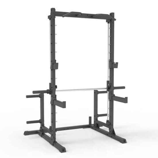 Pro Series Plate Loaded, Half Cage Smith Machine
