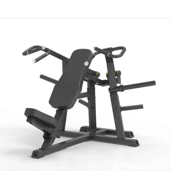 seated shoulder press front right