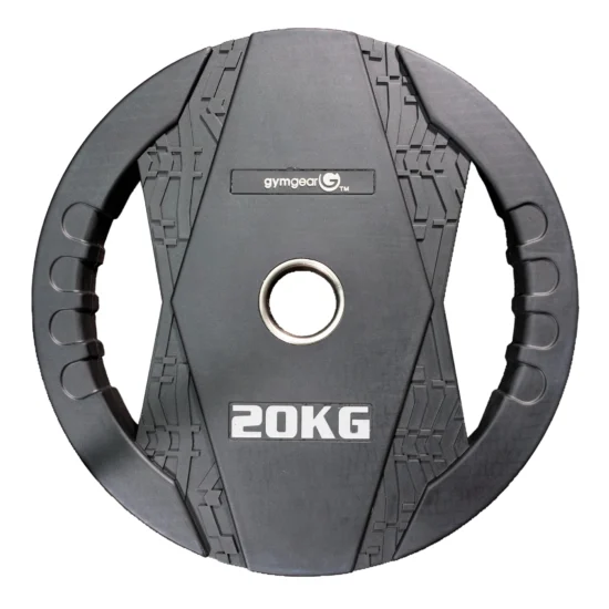 20kg Rubber Olympic Dual Grip Plate