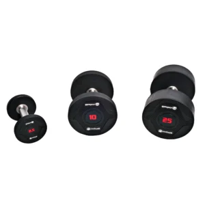 Pro Urethane Dumbbells 25, 10 & 2.5kg