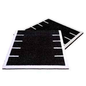 30mm Premium Turf Tile 1x1m Black