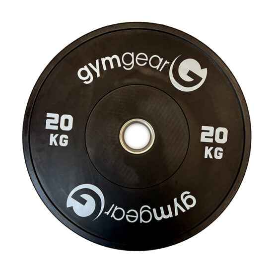 Black Olympic Bumper Plate 20kg