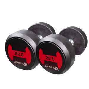 22.5kg dumbells pair