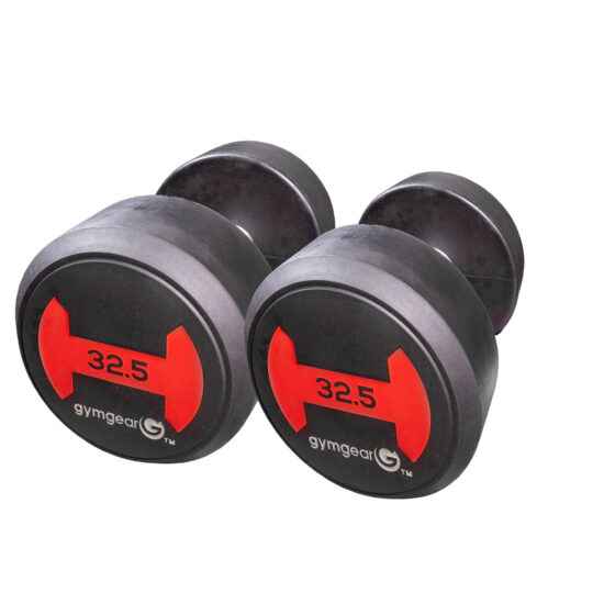 37.5kg pair of dumbells