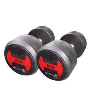 37.5kg dumbell weights pair off.