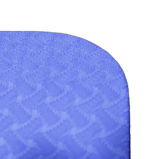 Gym Gear Yoga Mat Blue Close Up